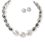 101443, FRESHWATER PEARL ACCENT NUGGET BEADED NECKLACE