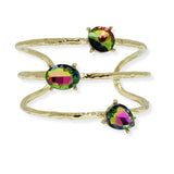 101463, GEOMETRIC RHINESTONE CUFF BRACELET
