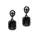 101468, GEOMETRIC RHINESTONE DANGLE EARRING
