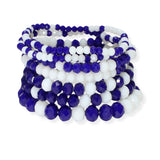 101969, MULTI LAYERED BEADED STRETCH BRACELET
