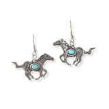 101996, WESTERN HORSE EARRING