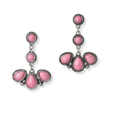 102003, WESTERN TURQUOISE STONE DANGLE EARRING