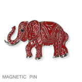 102113, ELEPHANT MAGNETIC PIN