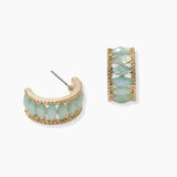 102145, MARQUISE GLITTER ACCENT EARRING