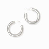 102213, 30MM ROUND HOOP EARRING