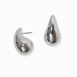 102214, TEARDROP STUD EARRING