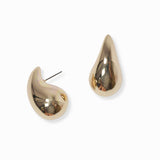 102214, TEARDROP STUD EARRING