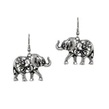 102261, ELEPHANT METAL EARRING