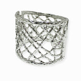 102271, HAMMERED METAL HINGED BANGLE BRACELET