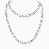 102619, 36" LONG DESIGNER INSPIRED CHAIN NECKLACE