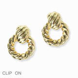 103019, DOORKNOCKER METAL CLIP ON EARRING