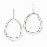 103030, GEOMETRIC METAL DANGLE EARRING