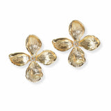103056, BIG FLOWER STUD EARRING