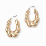 103075, DOOR KNOCKER HOOP EARRING