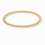 103139, STAINLESS STEEL BALL TEXTURED BRACELET