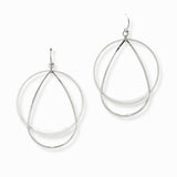 103240, GEOMETRIC METAL DANGLE EARRING