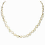 103501, DAINTY FLOWER BEADED NECKLACE