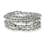 103562, LIGHTWEIGHT MULTI LAYERED BEADED STRETCH BRACELET
