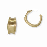 103593, ELEGANT METAL HOOP EARRING