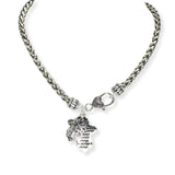 103749, "SERENITY PRAYER" CROSS CHARM CHAIN NECKLACE