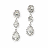 103883, GEOMETRIC RHINESTONE DANGLE EARRING