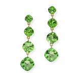 103885, GEOMETRIC RHINESTONE DROP DANGLE EARRING