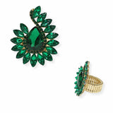 103899, PEARL ACCENT RHINESTONE STRETCH RING