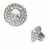 103902, ROUND CRYSTAL RHINESTONE STRETCH RING