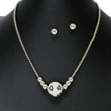 103928, LEOPARD FIREBALL NECKLACE