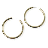 104161, 60MM SIMPLE ROUND HOOP EARRING