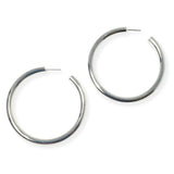 104161, 60MM SIMPLE ROUND HOOP EARRING