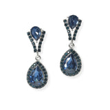 104172, CRYSTAL RHINESTONE DANGLE EARRING