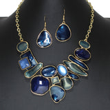 104486, GEOMETRIC ENAMEL NECKLACE
