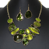 104486, GEOMETRIC ENAMEL NECKLACE