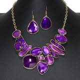 104486, GEOMETRIC ENAMEL NECKLACE
