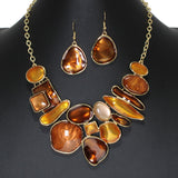 104486, GEOMETRIC ENAMEL NECKLACE