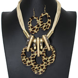 104490, GEOMETRIC CELLULOID ACETATE NECKLACE