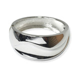 104556, BOLD TEXTURED METAL BANGLE BRACELET