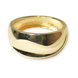 104556, BOLD TEXTURED METAL BANGLE BRACELET