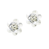 104614, FLOWER STUD EARRING