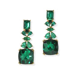 105174, GEOMETRIC RHINESTONE EARRING