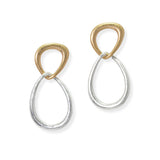 105242, GEOMETRIC METAL POST EARRING