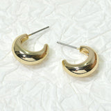105436, 15MM, BOLD HOOP EARRING