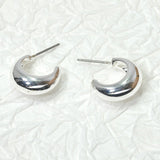 105436, 15MM, BOLD HOOP EARRING