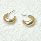 105436, 15MM, BOLD HOOP EARRING