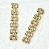 105439, CHAIN METAL DROP EARRING