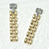 105439, CHAIN METAL DROP EARRING
