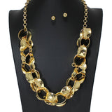 105662, BOLD CHUNKY CHAIN LINK NECKLACE