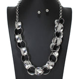 105662, BOLD CHUNKY CHAIN LINK NECKLACE