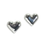 105709, BUBBLE HEART STUD EARRING